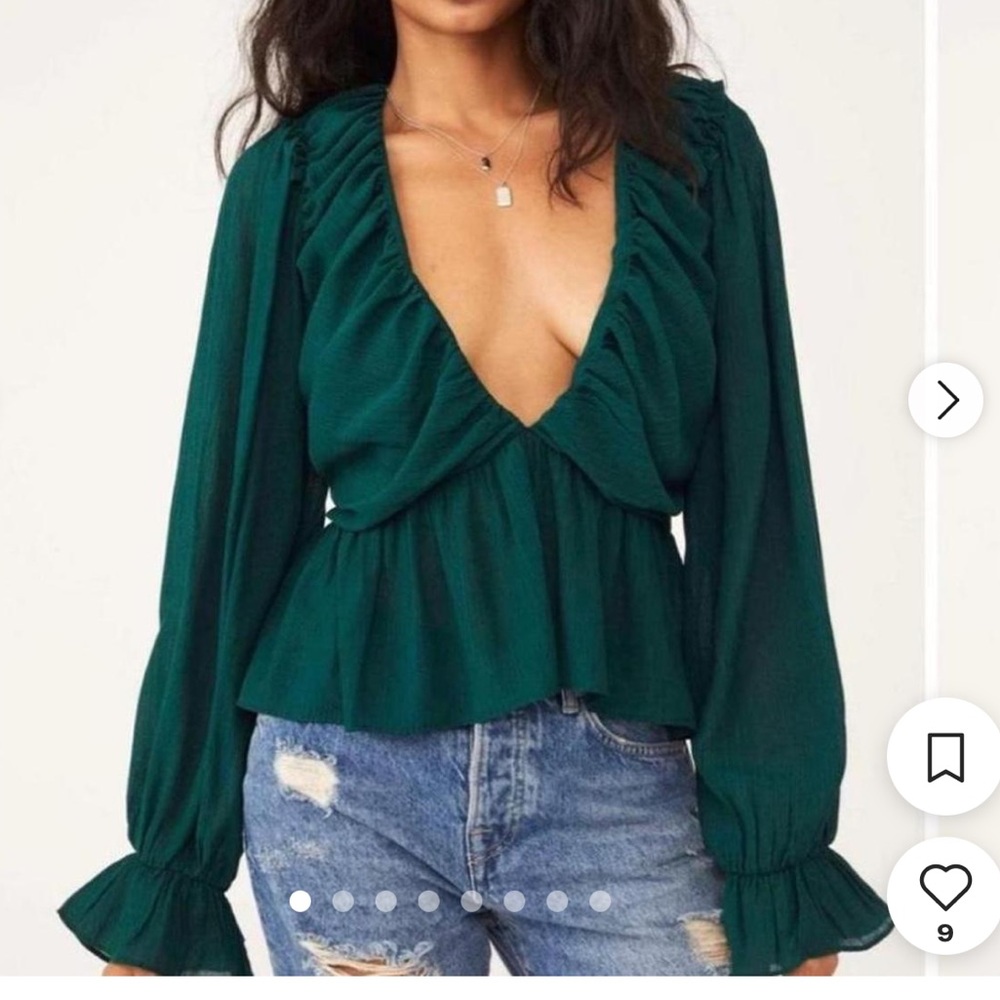 Free People Garden Gem Daia Top